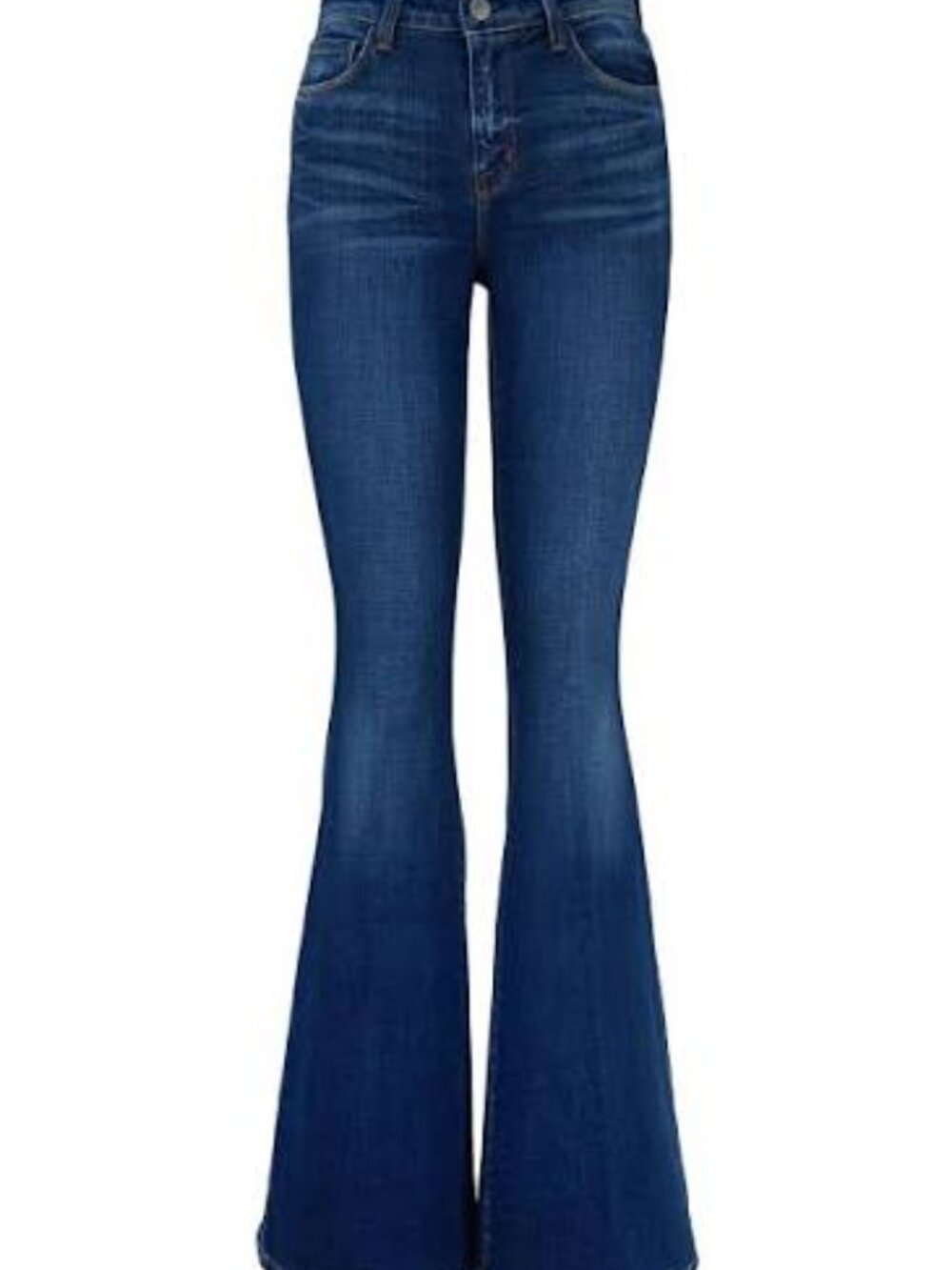 L'Agence Solana Bell Bottom Flare Jean Medium Wash Size 25